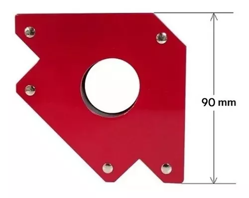 2 Escuadras Magnéticas Soldar 25 Lbs + Escuadra Rápida