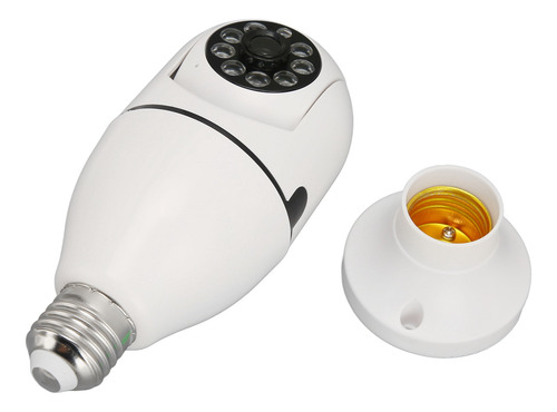 Bulb 1080p Câmera De Segurança Sem Fio Panorâmica De 360 Gra