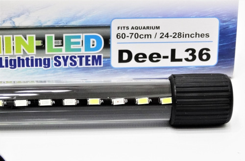 Iluminador Luz Led Sumergible Para Pecera Dee-l36