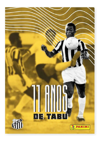 Kit Tributo Rei Pelé Santos Coleção Com 40 Cards + Lendário
