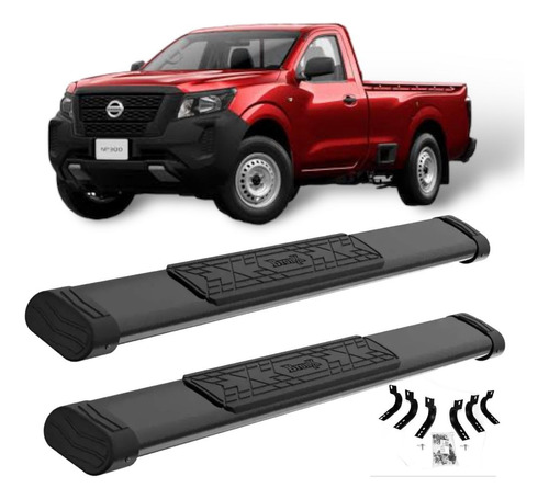 Estribos Nissan  Np300 2021 - -2024 Frontier Cabina Sencilla