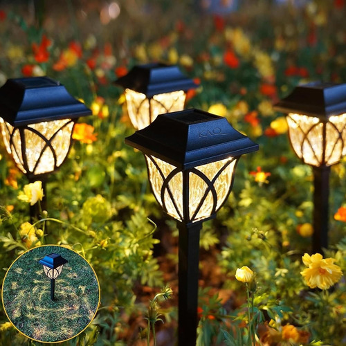 Luces Solares Led Impermeables Para Exteriores 2 Ud
