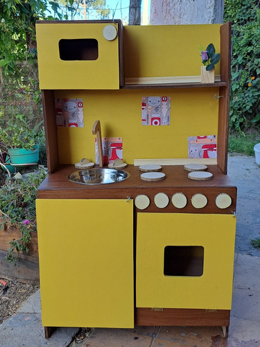 Imagen 4 de 6 de Cocinita Infantil Madera Con Luz