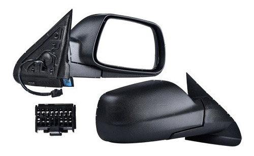 Imagen 1 de 1 de Espejo Jeep Grand Cherokee 2005 A 2010 Electrico Negro Srt/s