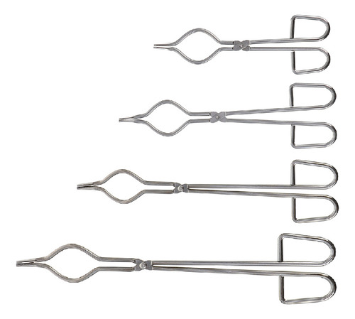 Vaso De Acero Inoxidable Con Pinza Para Crisol Químico, 4 Un