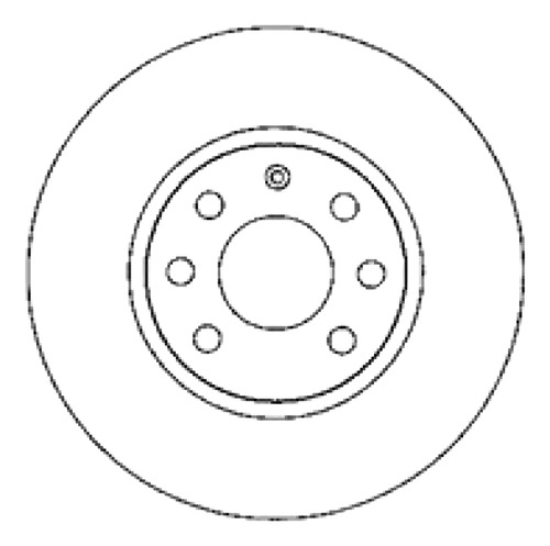 Disco Freno Del Gm 03 (260mm) Rod.14 Chevrolet Montana 05-05