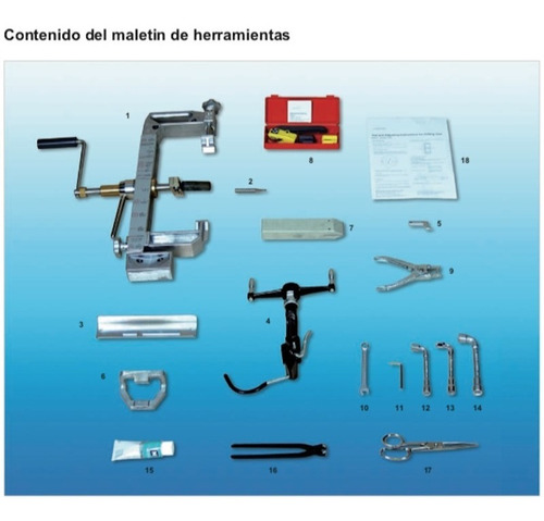 Imagen 2 de 3 de Maletín Herramienta Para Instalación Uc Ucn Corning Original