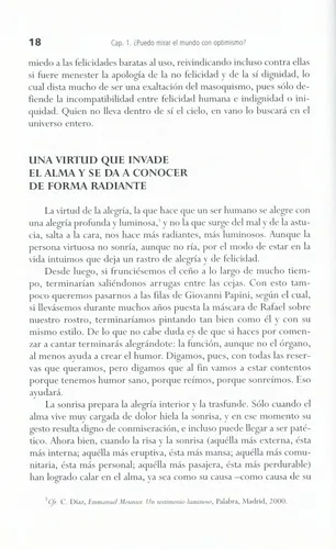 La Virtud De La Alegría ! Trillas