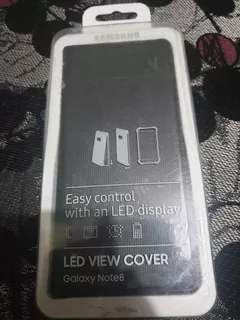 Led View Cover Samsung Note 8 Funda Galaxy Original Flip