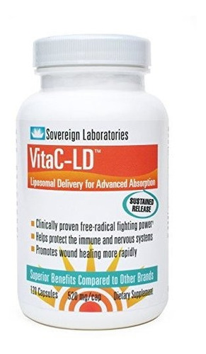 Vital C-ld - Vitamina A C Liposomal Mejorada - 530mg Cápsul