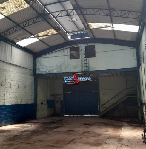 Galpão Para Alugar, 450 M² Por R$ 6.500,00/mês - Vila Nova York - São Paulo/sp - Ga0182