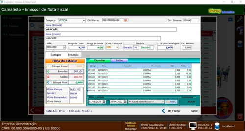 Imagem 7 de 8 de Software Comercial, Emissor De Nota Fiscal Eletrônica (nf-e)