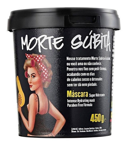 Máscara Tratamento Lola Morte Subita 450g