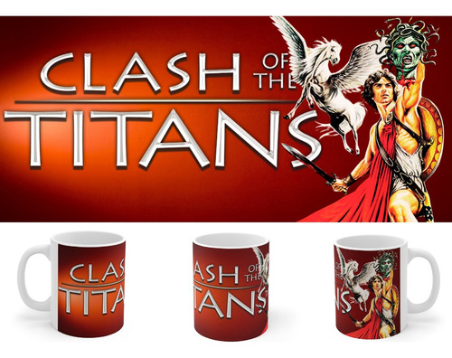 Rnm-0493 Taza Tazon Clash Of The Titans - Furia De Titanes