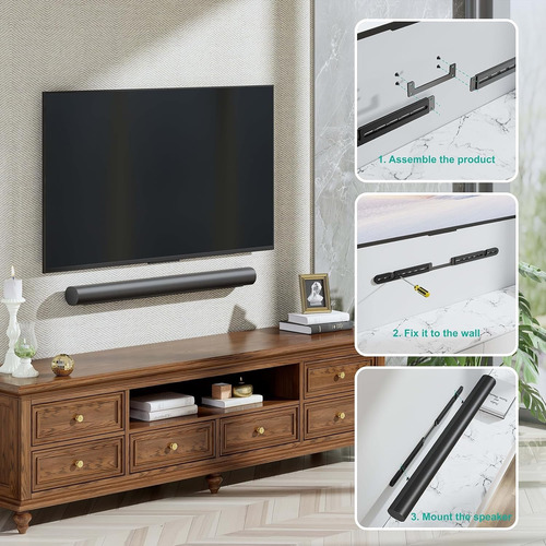 Soporte De Pared Para Barra De Sonido Sonos Arc