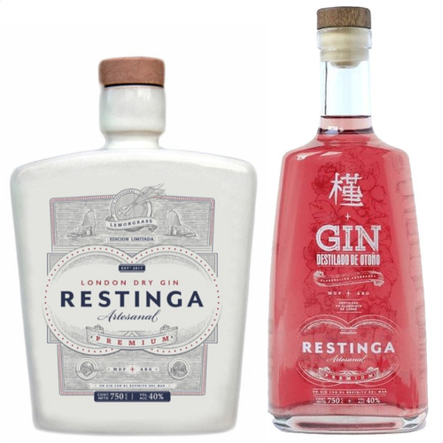 Gin Restinga London Dry X2 Unid