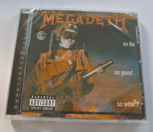 Megadeth - Sofar,so God So What! Remixed Nuevo Sellado