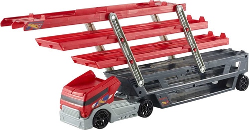 Camión Hot Wheels Hw Mega Hauler, Semirremolque Con Capacida