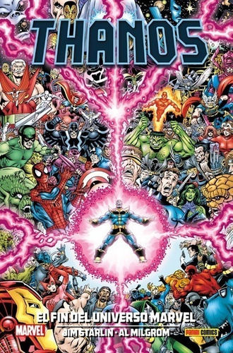 100% Marvel Hc - Thanos: El Fin Del Universo Marvel - Jim St