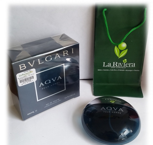 Bvlgari Aqva Pour Homme 100 Ml Aqua Imp - L a $3200