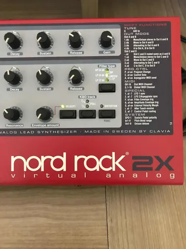 Clavia Nord Rack 2x | MercadoLivre