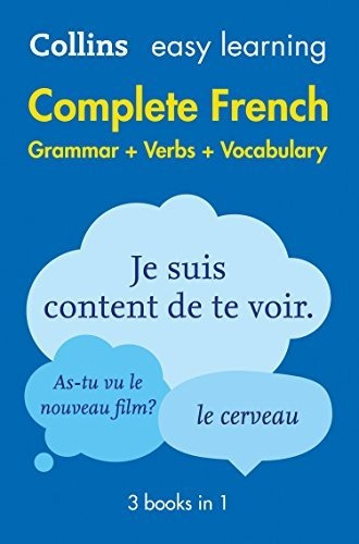 Book : Easy Learning French Complete Grammar, Verbs And...