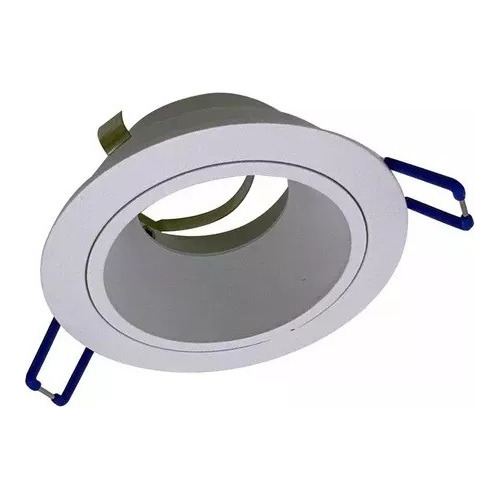 Embutido Spot Aluminio Orson Blanco Gu10 Led Candil Ø92mm