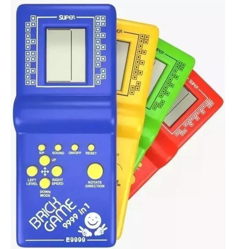 Consola Para Niños A Pila Juego Diversion 9999