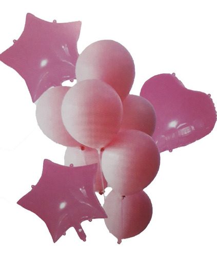 Bouquet De Globos Color Pastel Set X 10 Piezas