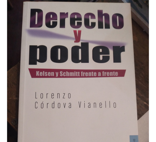 Libro Derecho Y Poder - Cordova