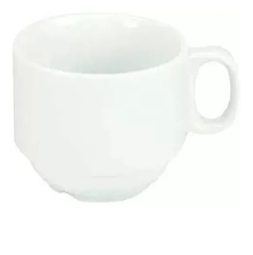 4 Taza Cafe Porcelana 220cc Eurochef 6120 Xavi