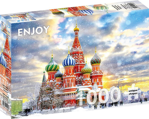 Enjoy Puzzle Rompecabezas Moscú San Basilio 1000 Pza