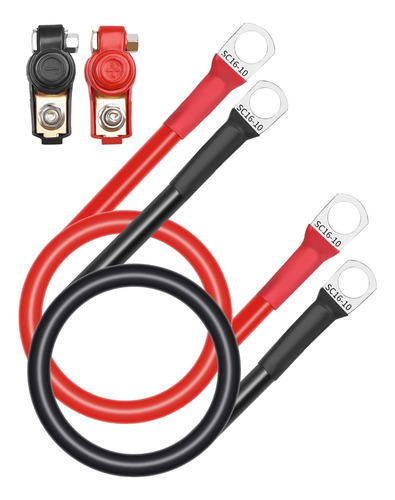 Cables De Batería Genéricos De Cobre Resistentes 50cm M8