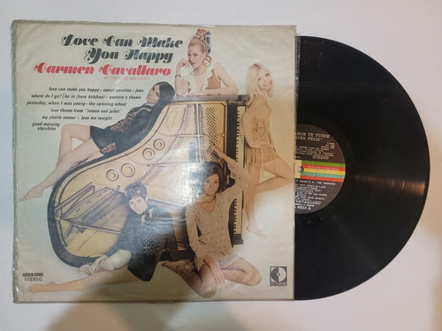 Carmen Cavallaro Love Can Make You Happy Vinilo Lp Uruguay 