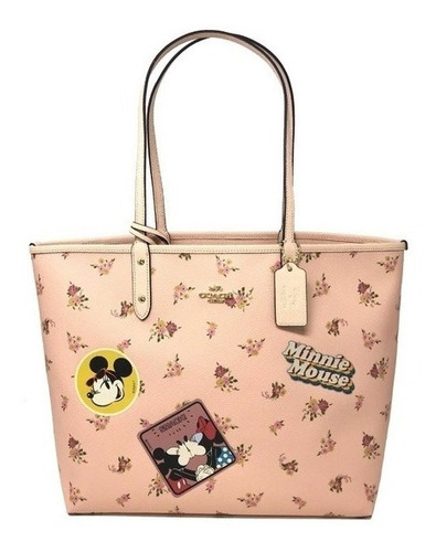 Coach Bolsa Reversible Minnie Mouse F29359 100% Original