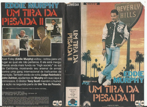 Vhs - Um Tira Da Pesada 2 - Eddie Murphy