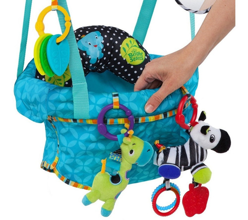 Gimnasio Brincolin Bebe Jumper Bright Starts Juguetes Azul