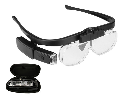 Lentes Amplificadores 4.5x Con Luz Led