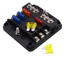 Comprar Bloque De Fusibles De 6 Vías Soporte De Caja De Fusibles De