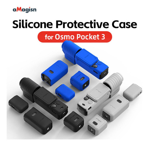 Funda Protectora De Silicona Para Cámara Deportiva Dji Osmo