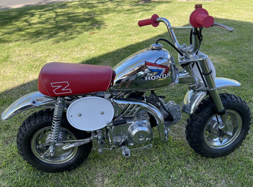 Honda Z50 Christmas Chrome Edition