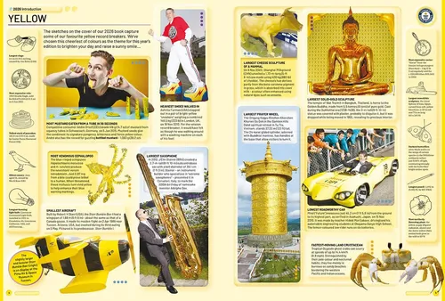 Guinness World Records 2026 Guinness Book, Capa Dura Em Inglês