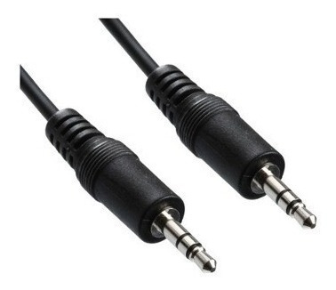 Imagen 2 de 4 de Cable Auxiliar Miniplug Stereo M/m 1.5 Metros - Polotecno