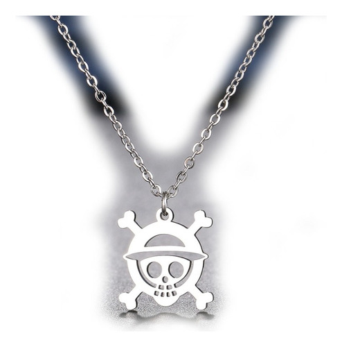 Collar Dije Sombrero De Paja One Piece Acero Luffy Zoro Nami