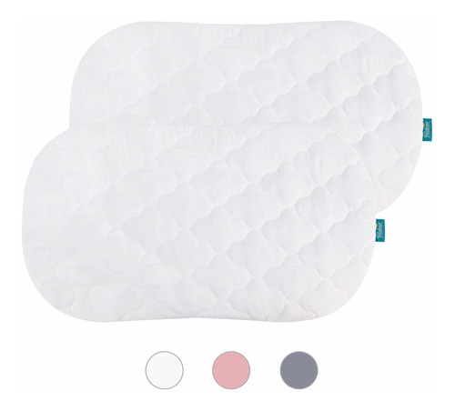 Bassinet Mattress Pad Cover, Ovalhourglass,  Pack, Micr...