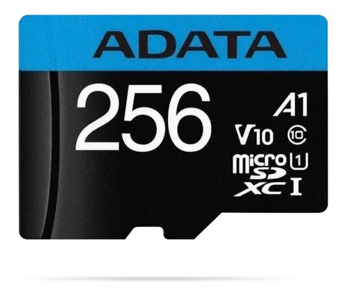 Memoria Adata Premier Con Adaptador Sd 256gb Paquete 10pz