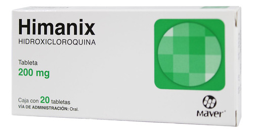 Hidroxicloroquina 200 Mg 20 Tabletas (himanix)