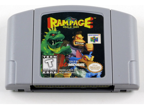 Rampage World Tour Nintendo 64 N64
