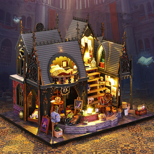 Juego De Construcción De Colección De Casa De Muñecas En