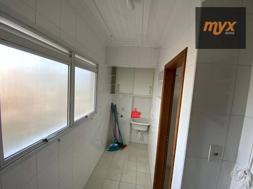 Apartamento Com 3 Dormitórios À Venda, 110 M² Por R$ 575.000,00 - Campo Grande - Santos/sp - Ap6059